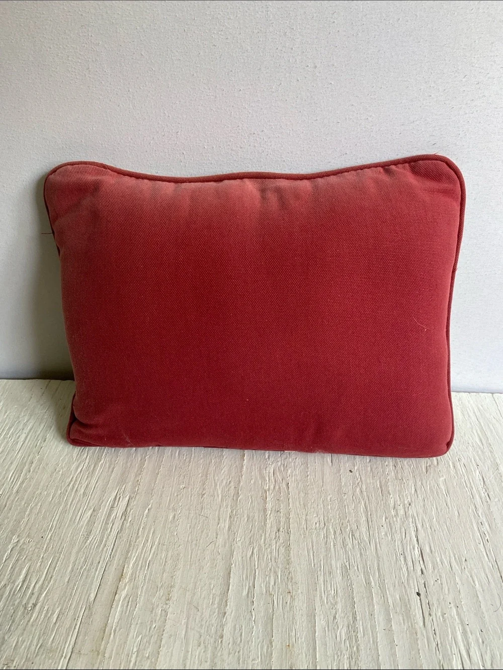 I Love Country Bunny Tapestry Pillow - Cream, Red, Blue